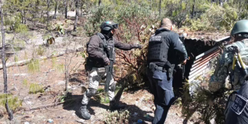 Inhabilitan campamento del crimen organizado en Guadalupe y Calvo