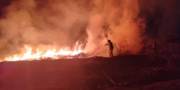 Incendio en vivienda deja un lesionado en Ciudad Juárez