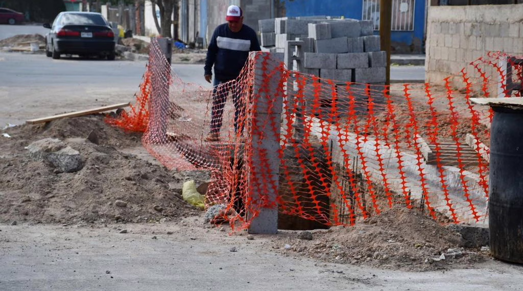 Inician construcción de 56 pozos de absorción contra encharcamientos