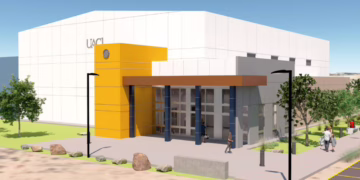 UACJ coloca primera piedra de gimnasio multifuncional en Campus Nuevo Casas Grandes