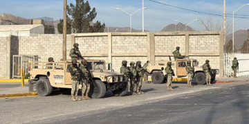 Operativo de revisión en el Cereso 3 de Juárez