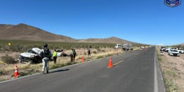 Los dos agentes de la Guardia Nacional murieron en choque