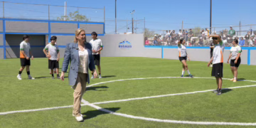 La gobernadora entregó obras en Rosales con inversión superior a 54 mdp