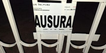 Ocho clausuras por inspecciones de Gobernación estatal