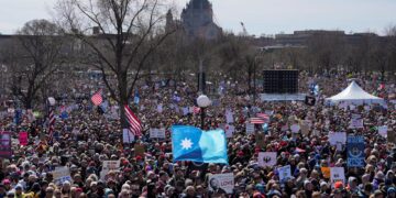 Millones participan en la tercera jornada de protestas “No Kings” contra Trump en EE.UU. y Europa