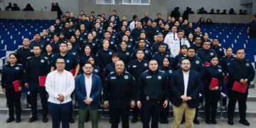 Certifican en preparatoria a 98 elementos de la SSPM