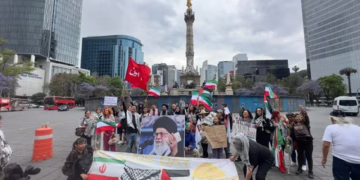 Comunidad chiíta manifiesta en CDMX apoyo a Irán y rechazo a ataques de EU