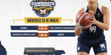 UDEM vs. Anáhuac en la gran final nacional de basquetbol  de ABE DII en la UACJ