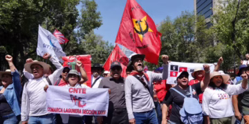 La CNTE toma el Zócalo