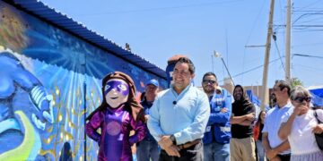 JMAS Chihuahua devela nueve murales para fomentar la cultura del agua