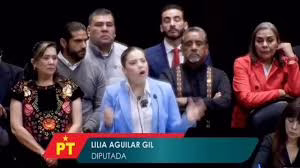 Lilia Aguilar denuncia corrupción interna en la 4T, en tribuna del Congreso
