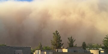 Viento fuerte y lluvias amenazan el noroeste de Chihuahua
