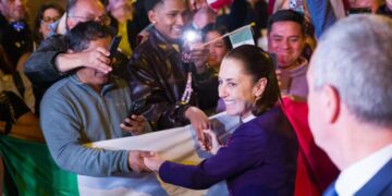 Claudia Sheinbaum llega a Barcelona para la IV Cumbre por la Defensa de la Democracia