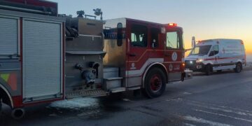 Incendio intencional en tienda de abarrotes deja cinco lesionados en Ciudad Juárez
