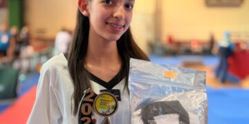 Darah Ponce representará a México en el Mundial Junior de Taekwondo