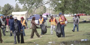 Más de 24 toneladas de basura se retiraron del Chamizal tras Pascua