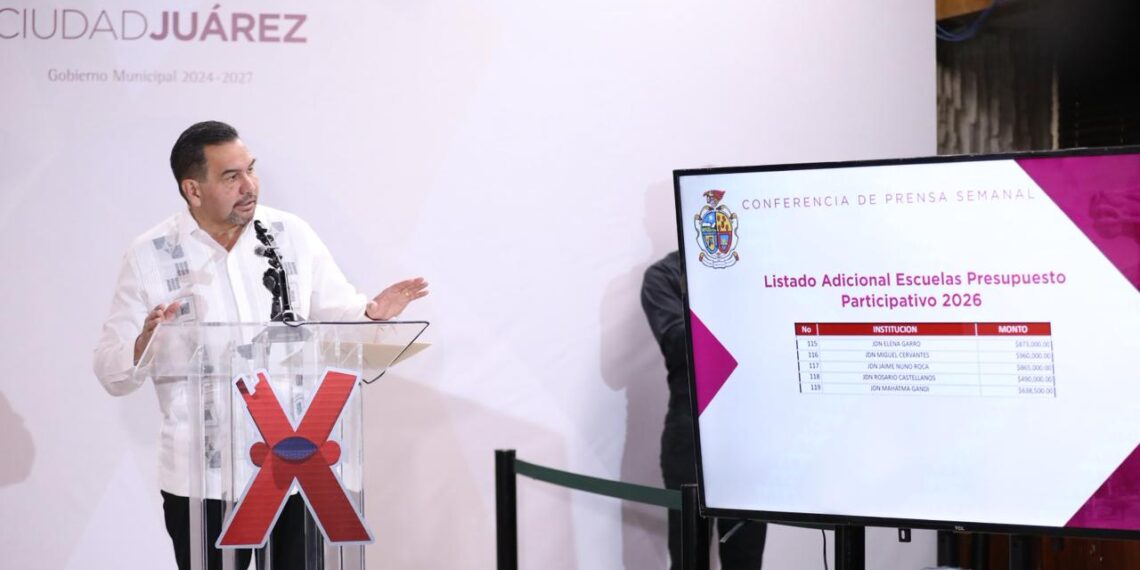 Dan a conocer los proyectos ganadores del Presupuesto Participativo 2026