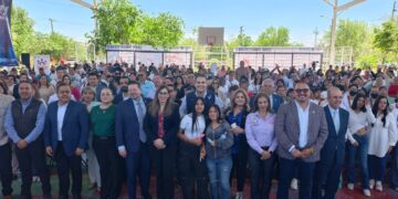 Firman de convenio del programa Sendero Seguro en Ciudad Juárez