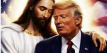 Trump vuelve a compartir imagen de IA con Jesús y reaviva polémica religiosa