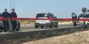 Dos hombres ejecutados a balazos en Libramiento de Samalayuca