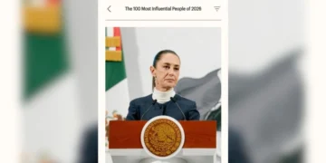 Sheinbaum, única latinoamericana en la lista de las 100 personas más influyentes de Time