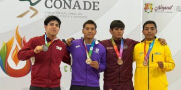 Juárez gana tres medallas en boxeo en la Olimpiada Nacional