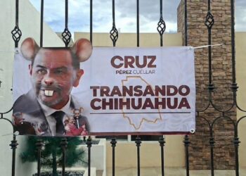 Arrecia guerra de propaganda satírica contra Cruz Pérez Cuéllar en la frontera