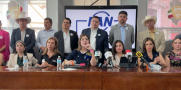 PAN y diputados cierran filas con Maru Campos