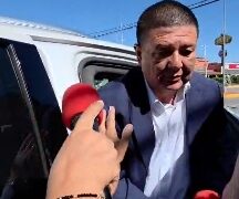 César Jáuregui comparece ante la delegación de la fFGR en Ciudad Juárez