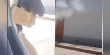 Video sobre el ataque a la vivienda vinculada a Rocha Moya