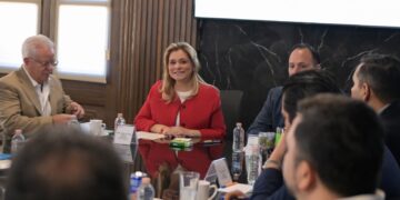 Afianza Maru Campos proyectos de inversión y seguridad con sector empresarial