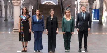 Gobernadores del PAN se reúnen con Isabel Díaz Ayuso en Aguascalientes