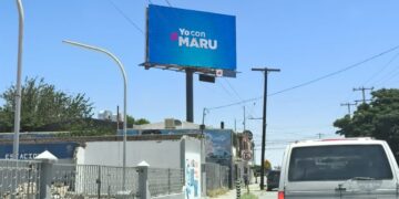 Despliegan anuncios espectaculares de la campaña #YoConMaru en el estado de Chihuahua