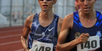 Daniel Reyes se corona subcampeón nacional en la prueba de los 10 mil metros planos