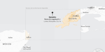 Sismo de magnitud 6.1 en el golfo de México enciende alertas preventivas