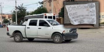 Hallan mensaje amenazante en banca de la colonia Eco 2000