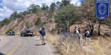 Fiscalía General del Estado identifica restos óseos localizados en la carretera Parral a Guadalupe y Calvo