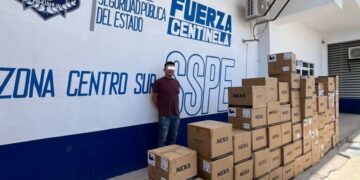 Policía estatal incauta millonario cargamento de vapeadores en Chihuahua