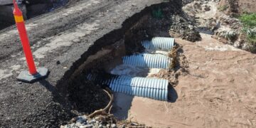 Cuatro municipios registran afectaciones viales por lluvias