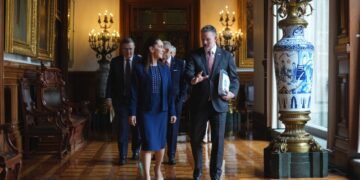 Sheinbaum y Greer lideran primera reunión bilateral por el T-MEC en Palacio Nacional