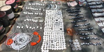 Inhabilitan taller de explosivos caseros en Guadalupe y Calvo
