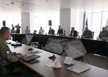 Maru Campos encabeza primer Mesa de Seguridad en Torre Centinela