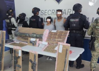 Aseguran armamento de alto poder en Juárez