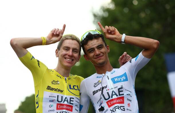 Isaac del Toro, primer mexicano que sube al pódium del Tour de Francia