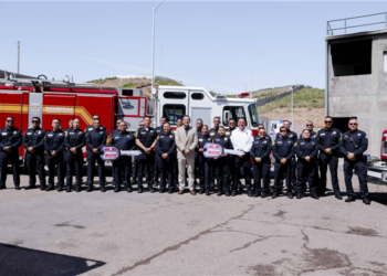 Invierten 416 millones en equipamiento de bomberos en Chihuahua