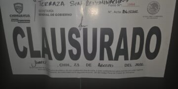 Clausuran 23 establecimientos en Chihuahua y Ciudad Juárez tras operativos de Gobernación