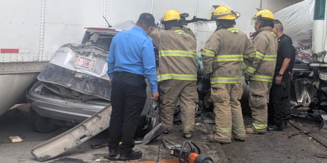 Fatal colisión contra el ferrocarril cobra una vida en el Parque Industrial Juárez