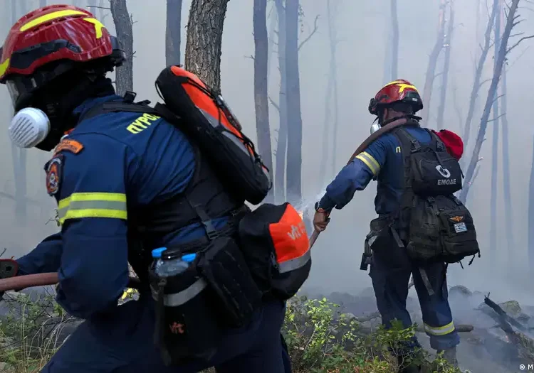 Grecia enfrenta ola de incendios forestales que amenazan las cercanías de Atenas