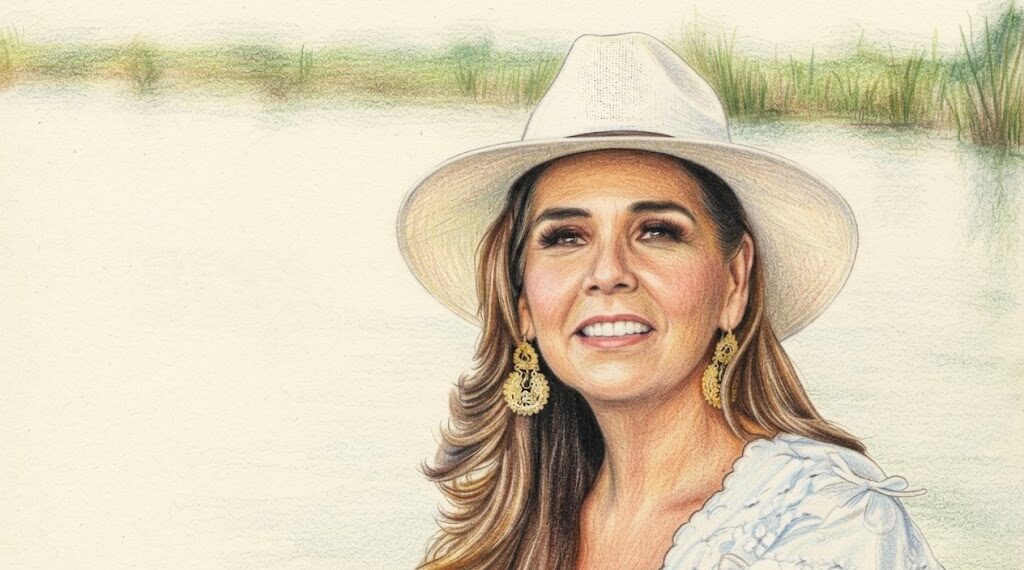 Mara Lezama… «viajera frecuente»