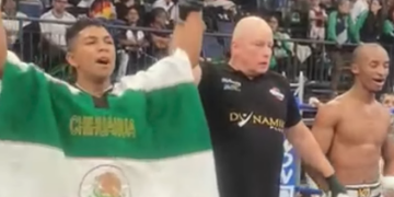 Conquista chihuahuense Karlo Ontiveros tricampeonato mundial de kickboxing en Berlín